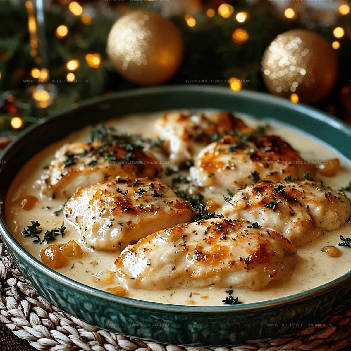 Creamy Garlic Chicken Recipe