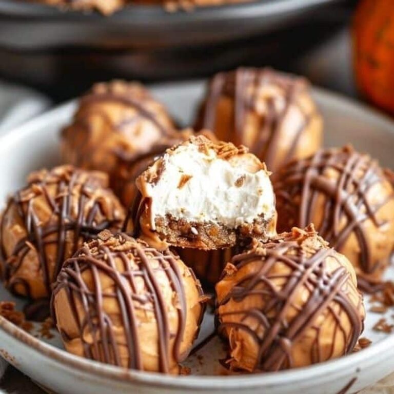 No Bake Pumpkin Cheesecake Balls Recipe