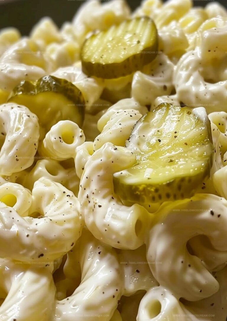 Classic Dill Pickle Macaroni Salad Recipe