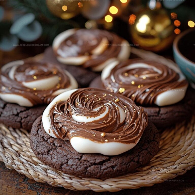 Chocolate Marshmallow Swirl Cookies Recipe