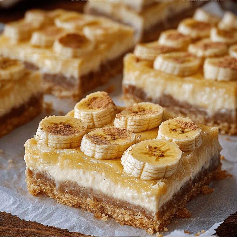 Banana Pudding Cheesecake Bars Recipe