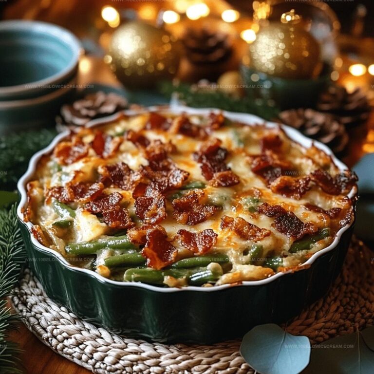 Green Bean Casserole With Bacon Recipe