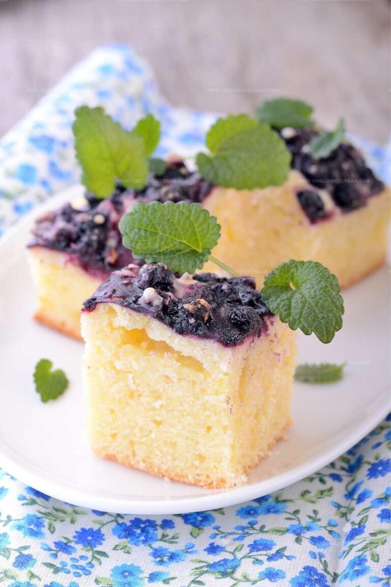 Blueberry Traybake Recipe