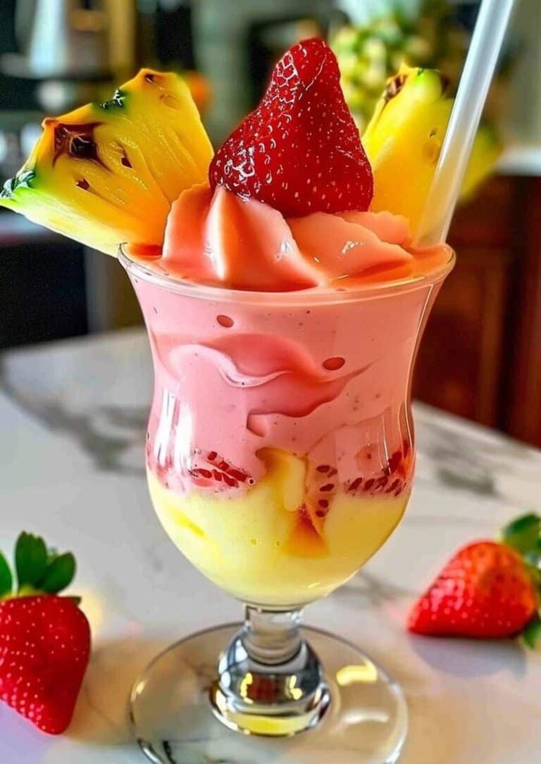 Strawberry Pina Colada Smoothie Recipe