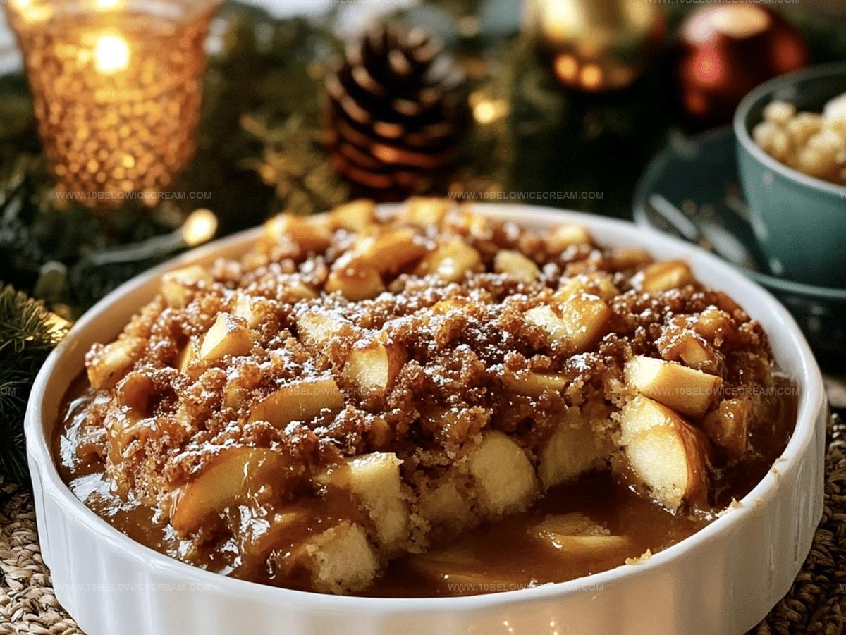 Caramel Apple Dump Cake Recipe