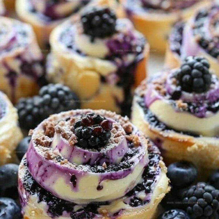 Blueberry Cheesecake Rolls Recipe