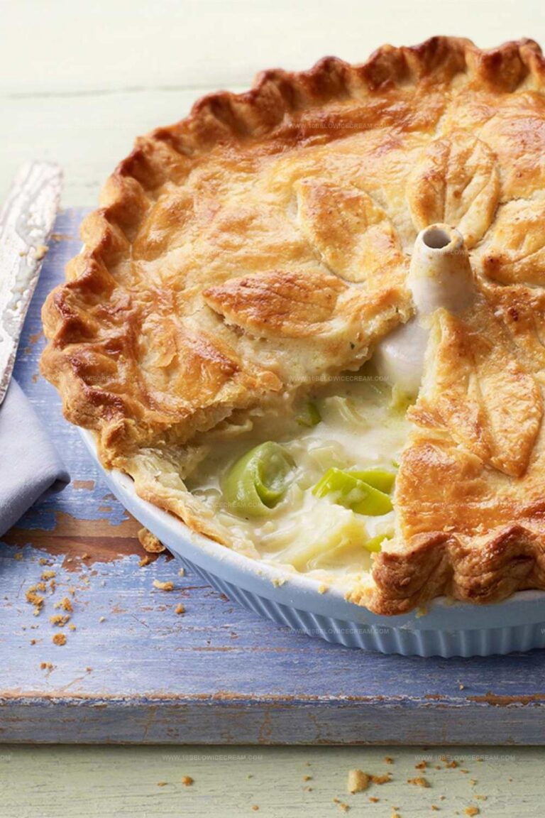 Cheese Leek And Potato Pie Recipe