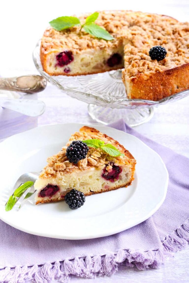 Apple And Blackberry Cake Recipe
