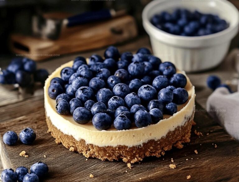 No Bake Blueberry Cheesecake Recipe