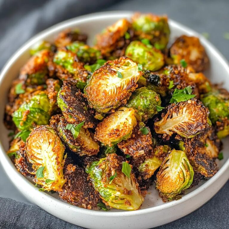 Air Fryer Brussels Sprouts Recipe