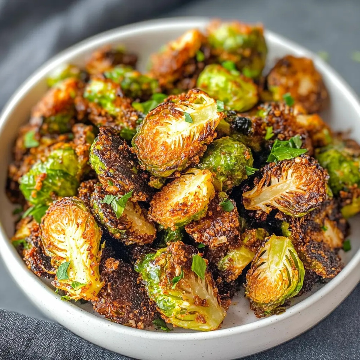 Air Fryer Brussels Sprouts Recipe