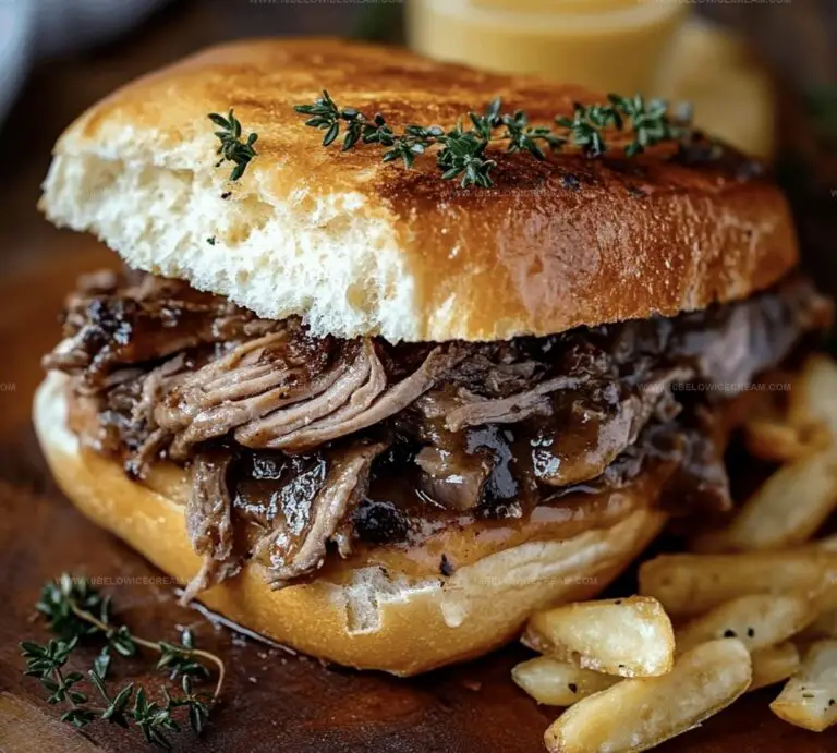 Crockpot French Dip Sandwich Recipe