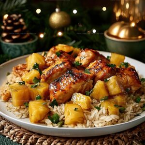 Pineapple Chicken And Rice Recipe