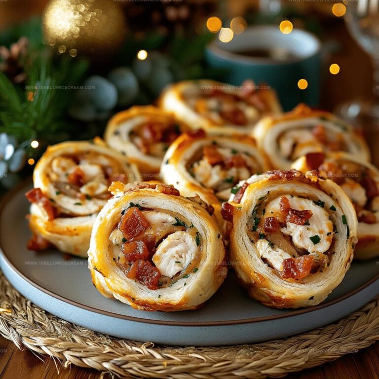 Chicken Bacon Ranch Pinwheels Recipe