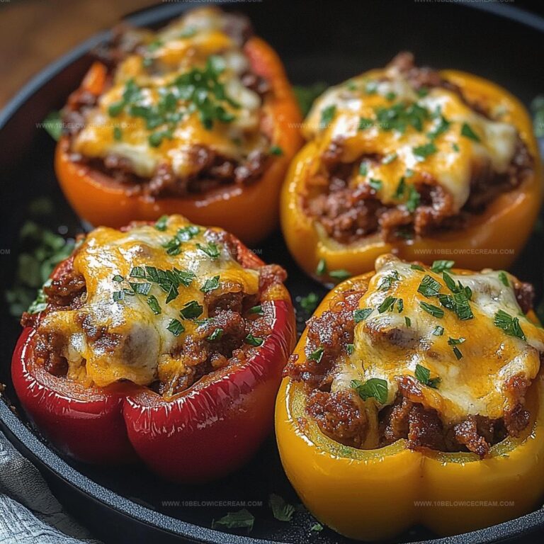Philly Cheesesteak Stuffed Peppers Recipe