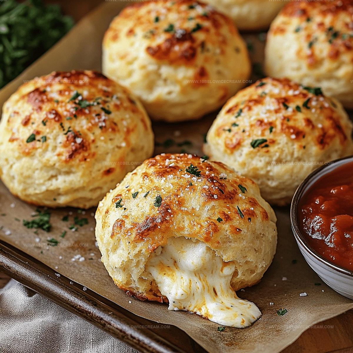 Gooey Mozzarella Biscuit Bombs Recipe