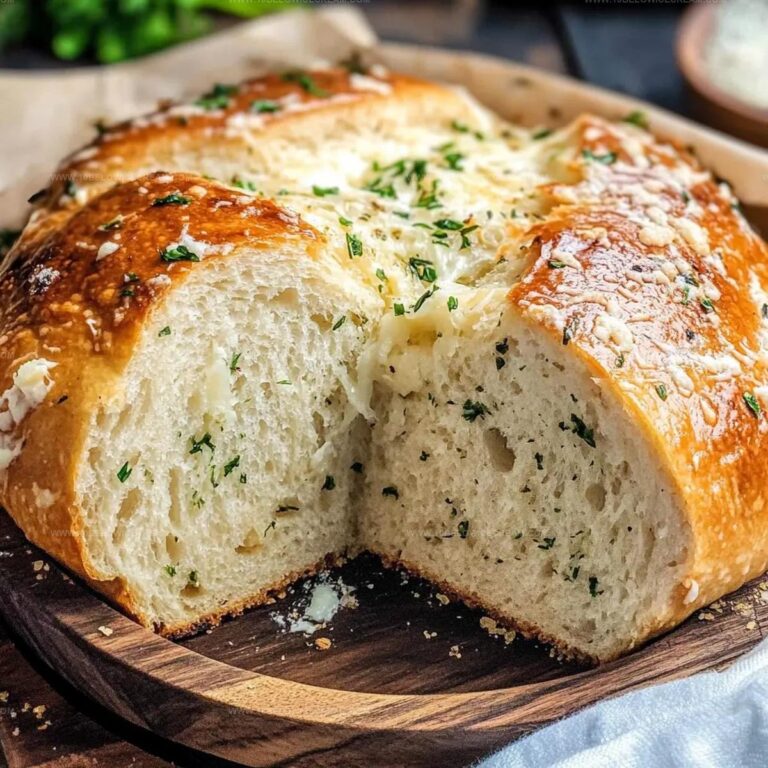 Garlic Parmesan Herb Bread Recipe