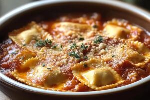 Crockpot Ravioli Lasagna Recipe