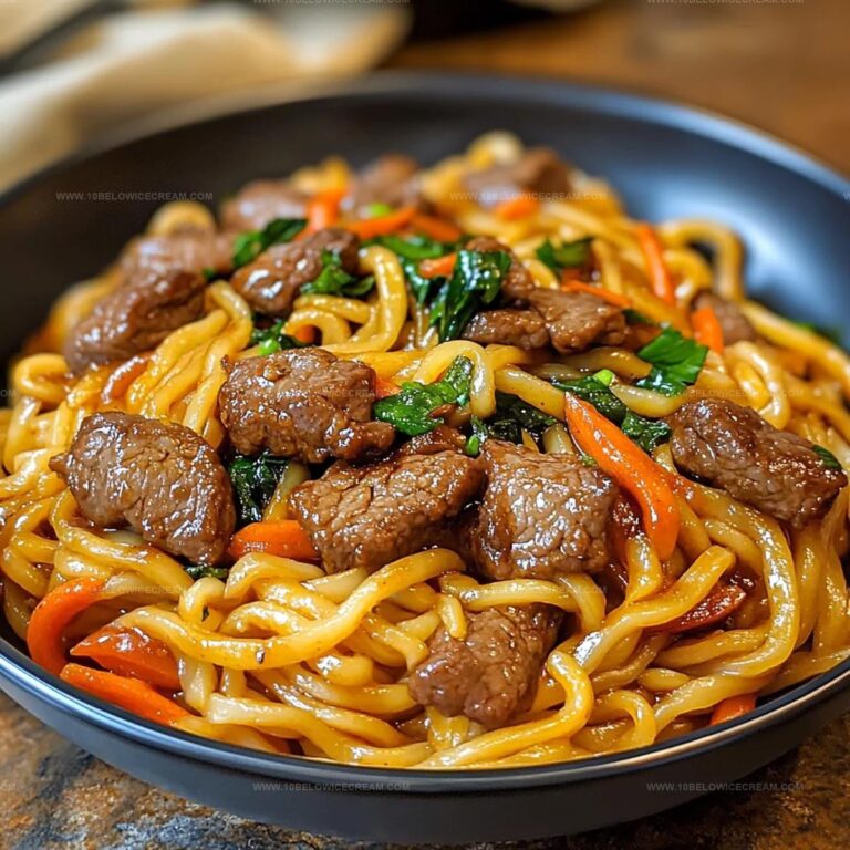 Beef Lo Mein Recipe