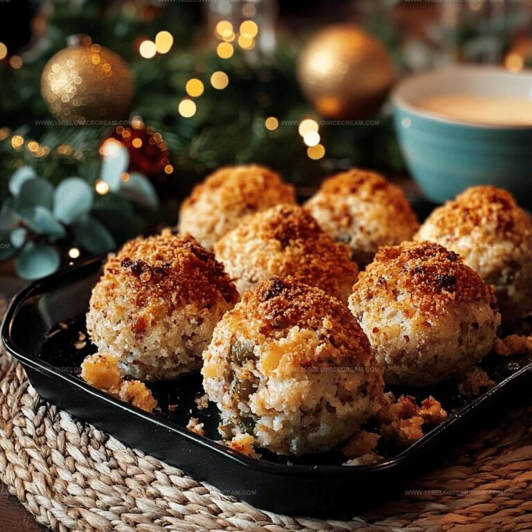 Stuffing Balls Recipe