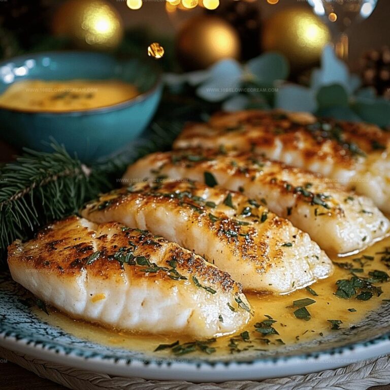 Pan-Fried Fish With Lemon Butter Sauce Recipe
