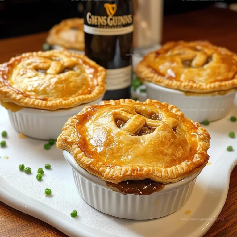Beef and Guinness Pot Pies Recipe