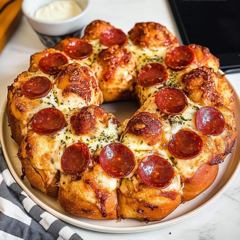 Pepperoni Mozzarella Monkey Bread Recipe