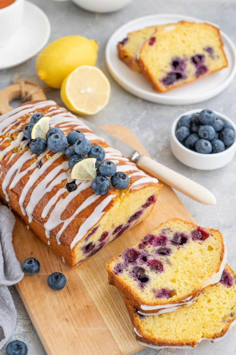 Lemon And Blueberry Cake Recipe