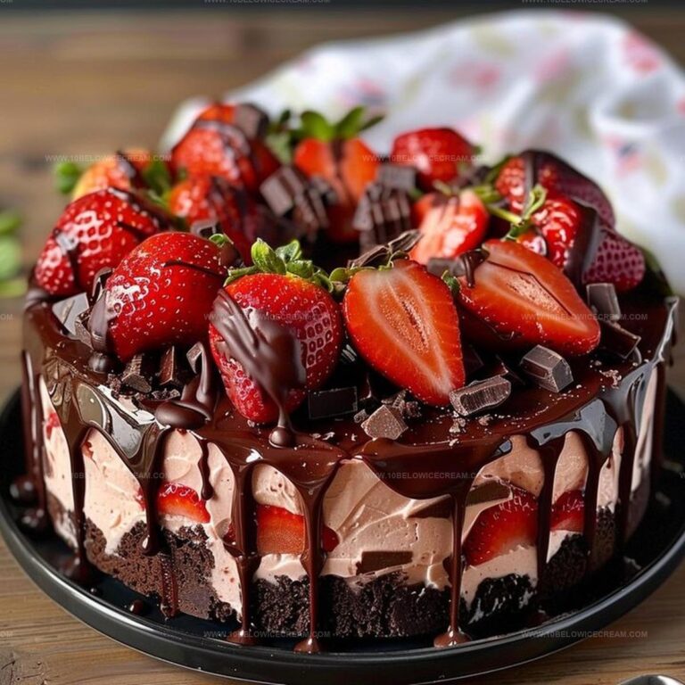 Chocolate Strawberry Cheesecake Recipe