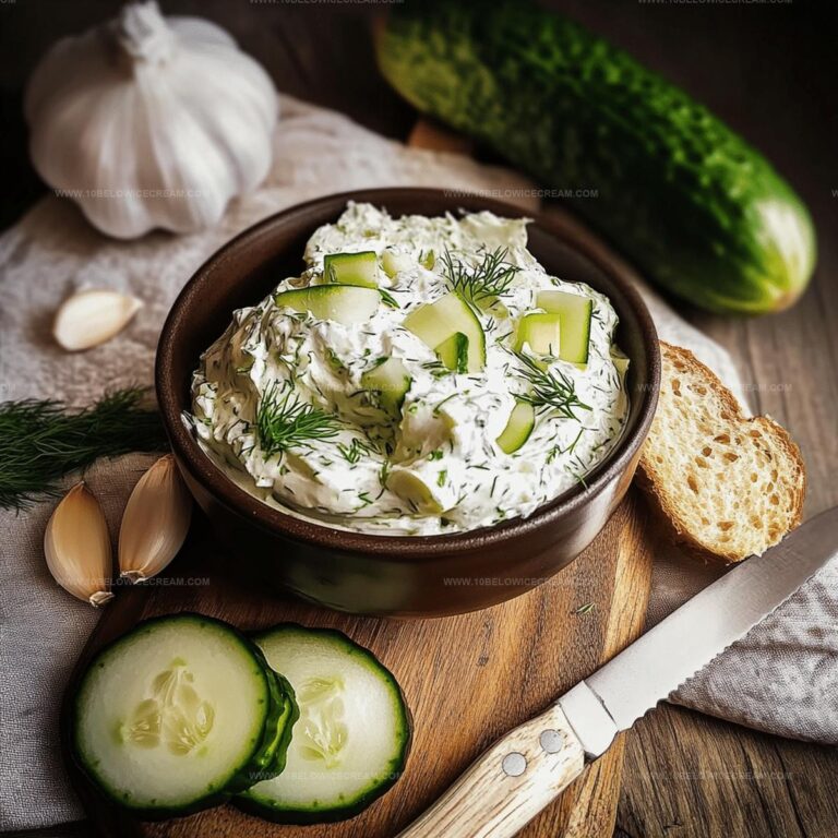 Cucumber Cream Cheese Spread Recipe