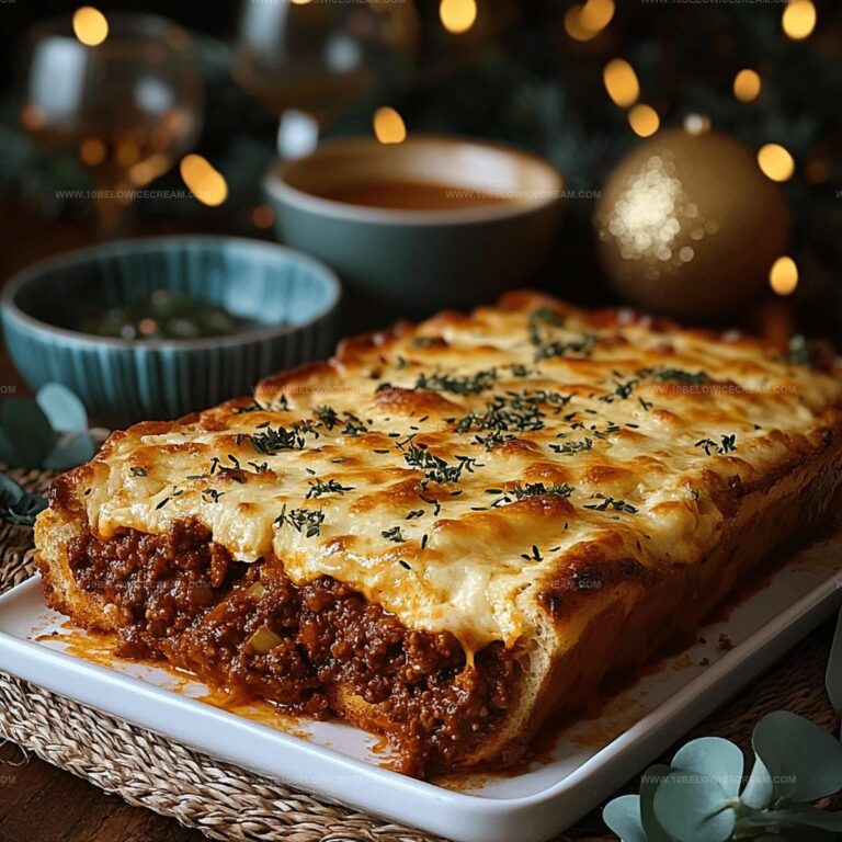 Garlic Bread Cheesy Sloppy Joe Bake Recipe