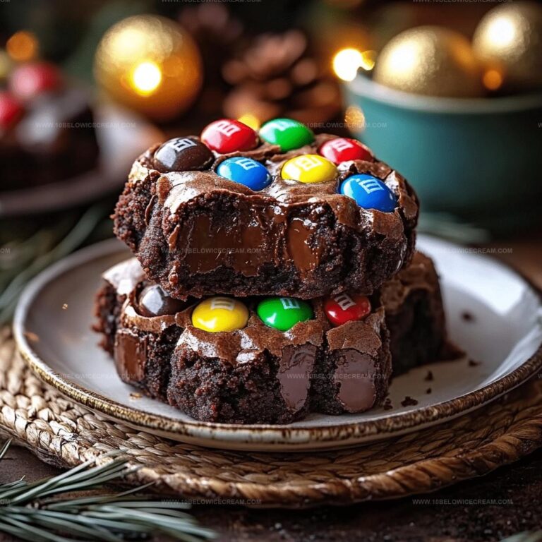 M&Ms Chocolate Chip Cookie Dough Brownie Bombs Recipe