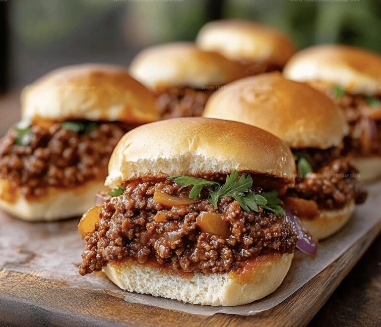Sloppy Joe Sliders Recipe