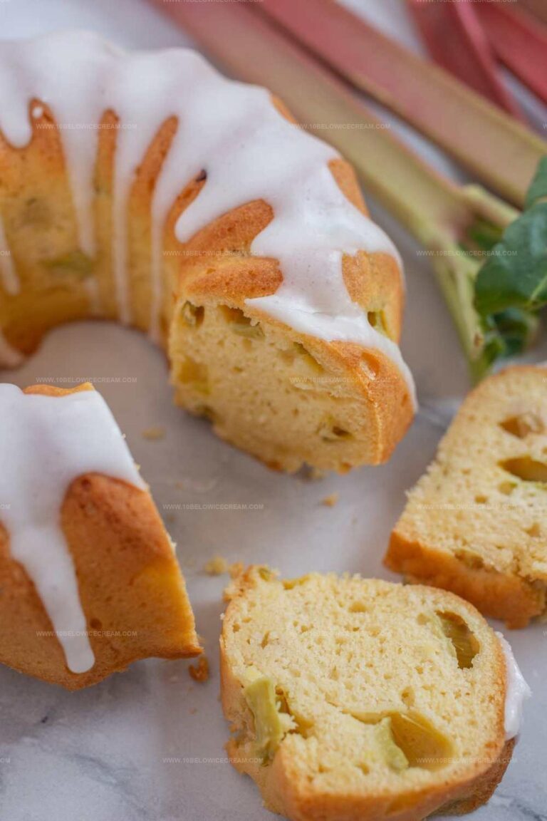 Rhubarb Sponge Recipe