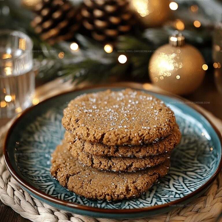 Soft And Chewy Ginger Snaps Recipe