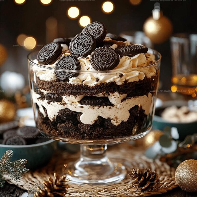 Oreo Cheesecake Brownie Trifle Recipe