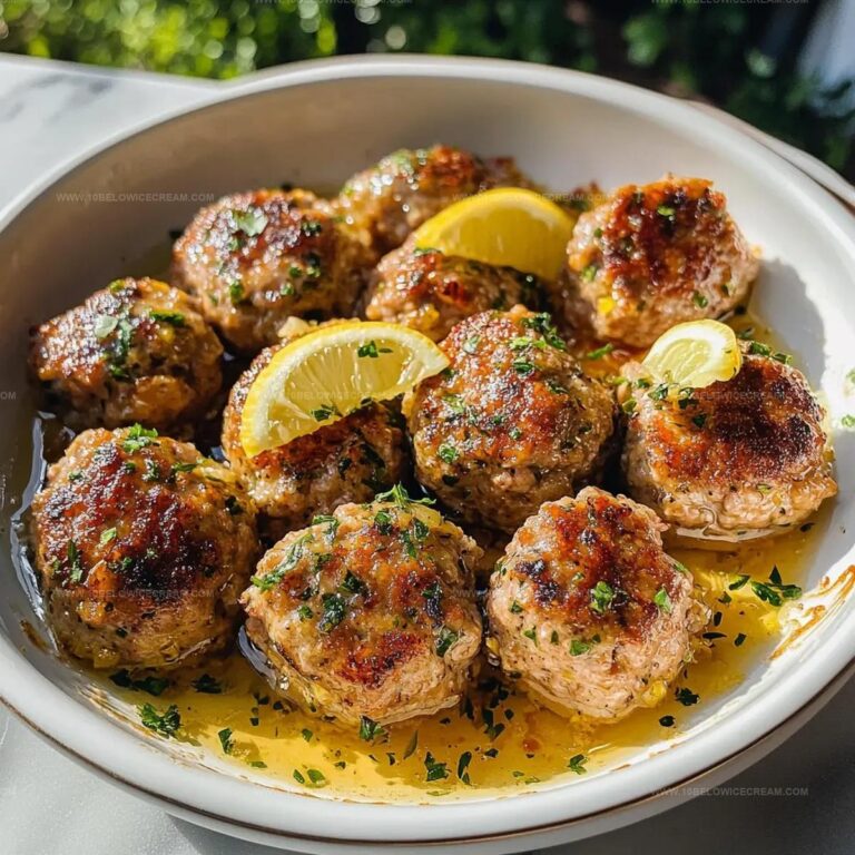 Baked Turkey Meatballs Recipe