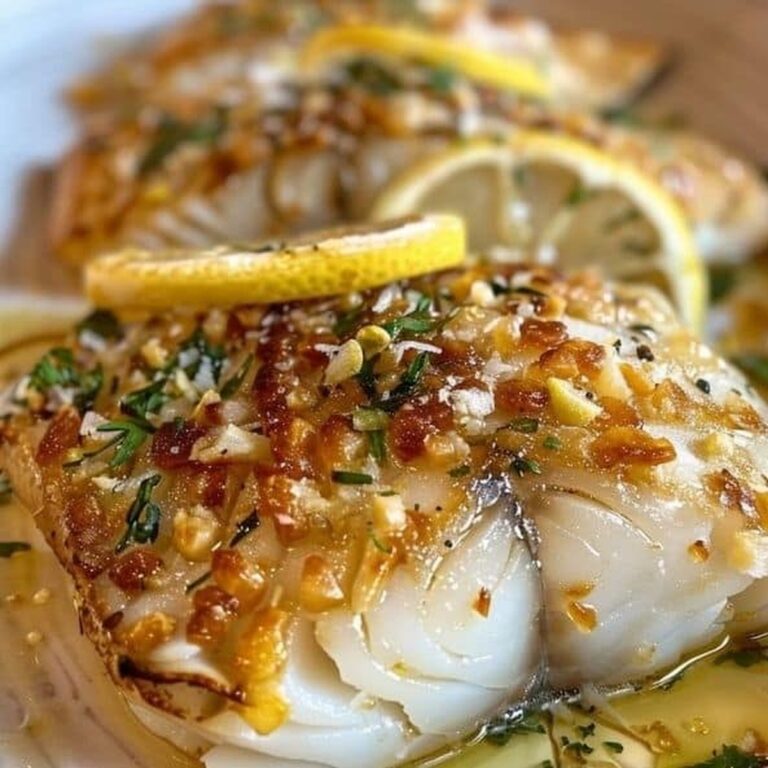 Baked Cod With Lemon And Garlic Recipe