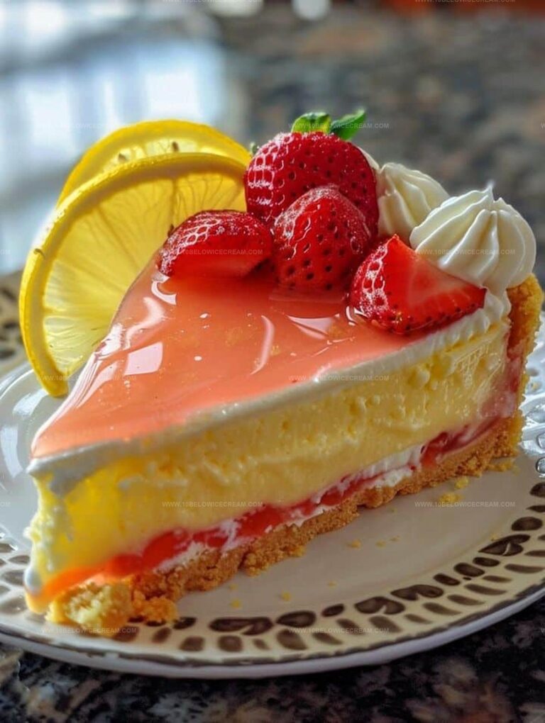 Strawberry Lemonade Cheesecake Recipe