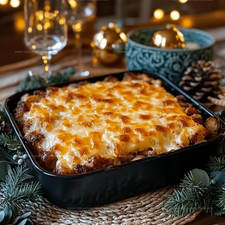 Cheesy Sausage Hashbrown Bake Recipe