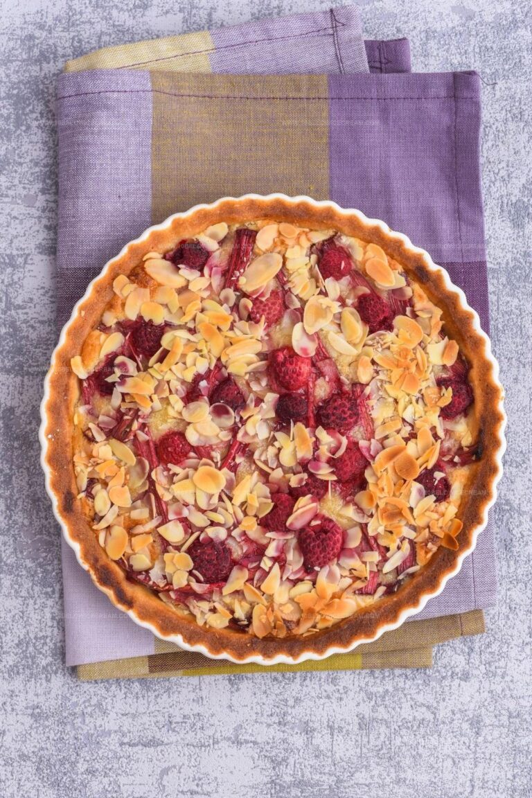 Raspberry Frangipane Tart Recipe