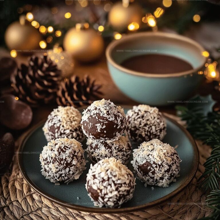 Chocolate Coconut Balls Recipe