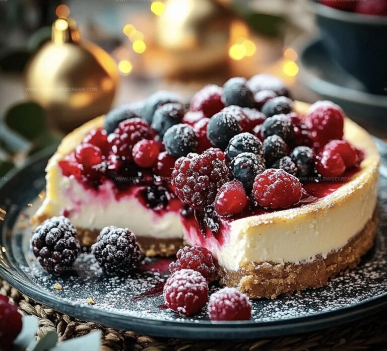 Summer Berry Cheesecake Recipe