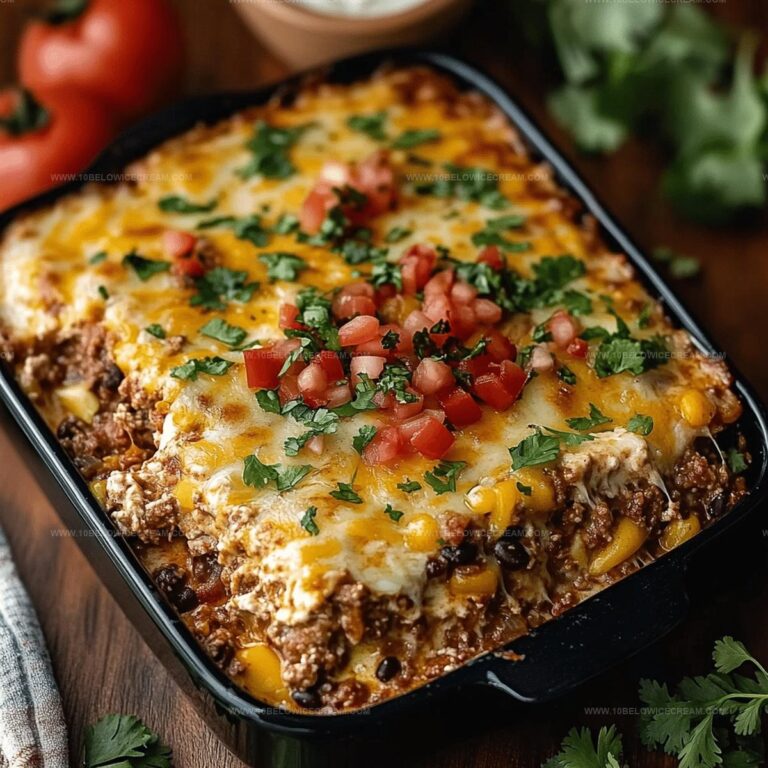 Delicious Creamy Burrito Casserole Recipe