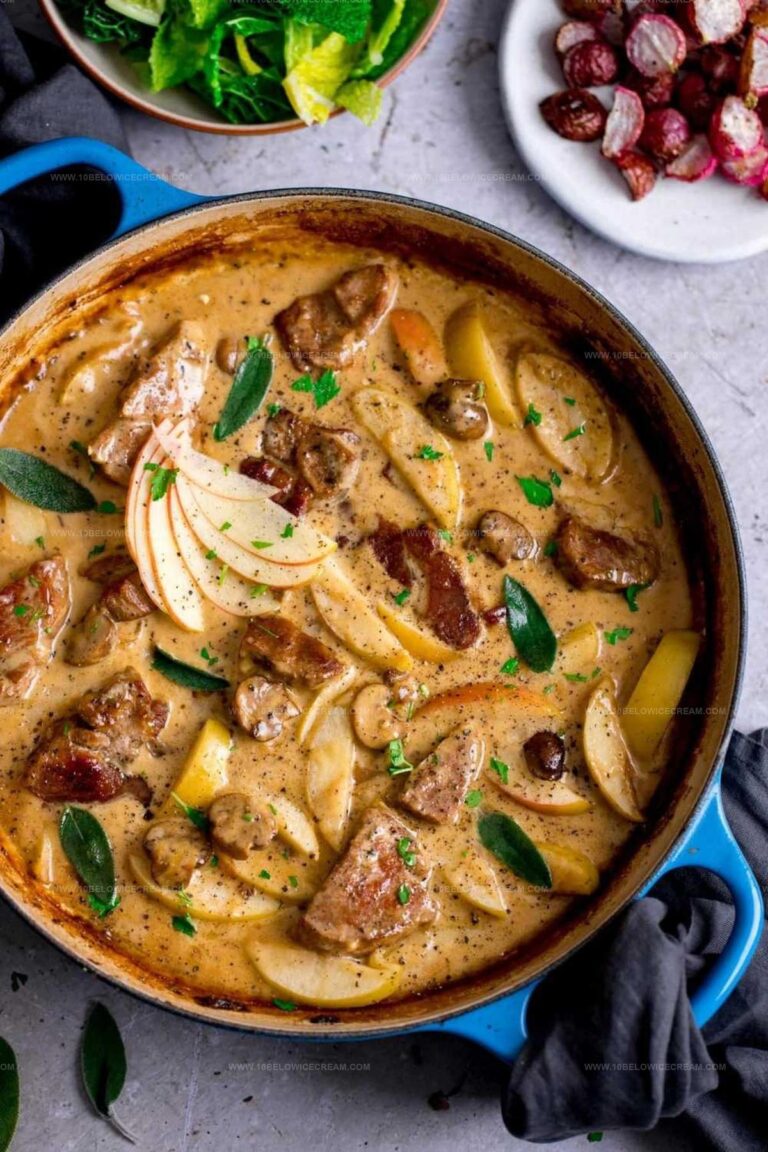 Pork And Apple Casserole Recipe