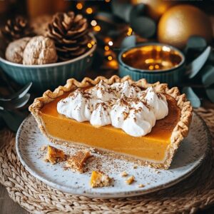 No-Bake Pumpkin Pie Recipe
