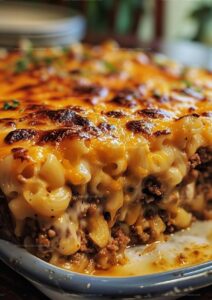 Heartwarming Mac and Cheese Meatloaf Casserole Recipe