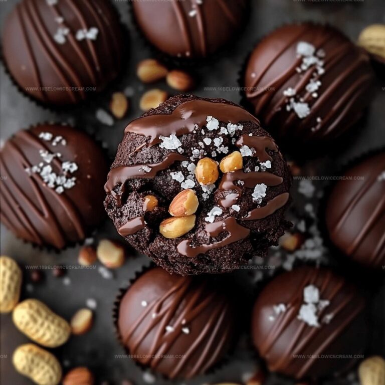 Samuels Salted Caramel Peanut Brownie Bombs Recipe