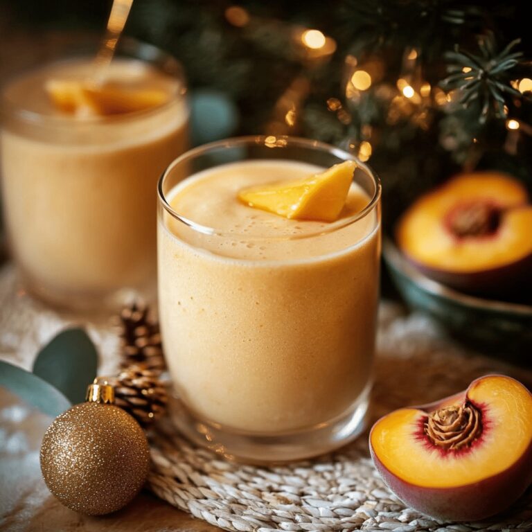 Banana Peach Smoothies Recipe