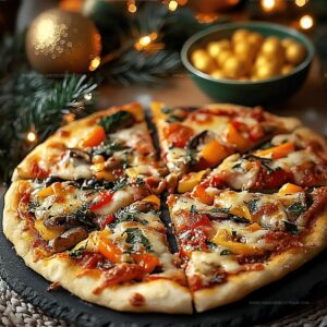 Appetizer Veggie Pizza Recipe